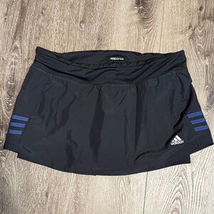 Adidas Black Skort with Navy Accents